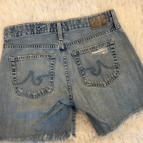 AG Adriano Goldschmied Women's Becke Relaxed Skinny Short Size 25 - Picture 7 of 10